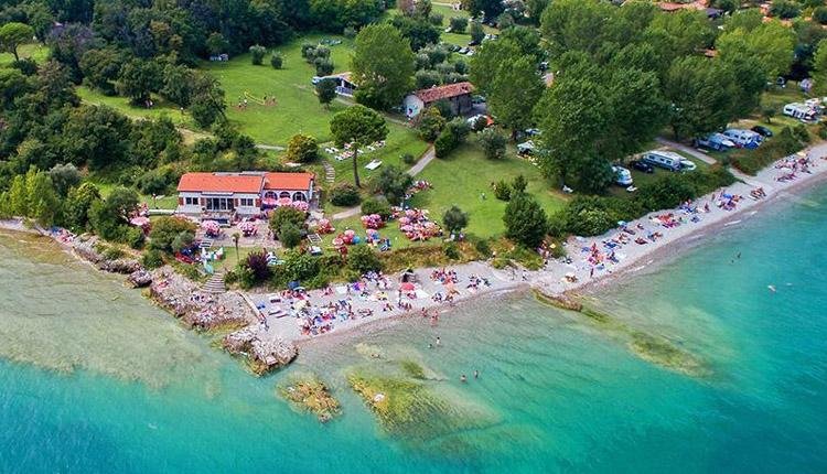 Bovenaanzicht Sivinos camping 2